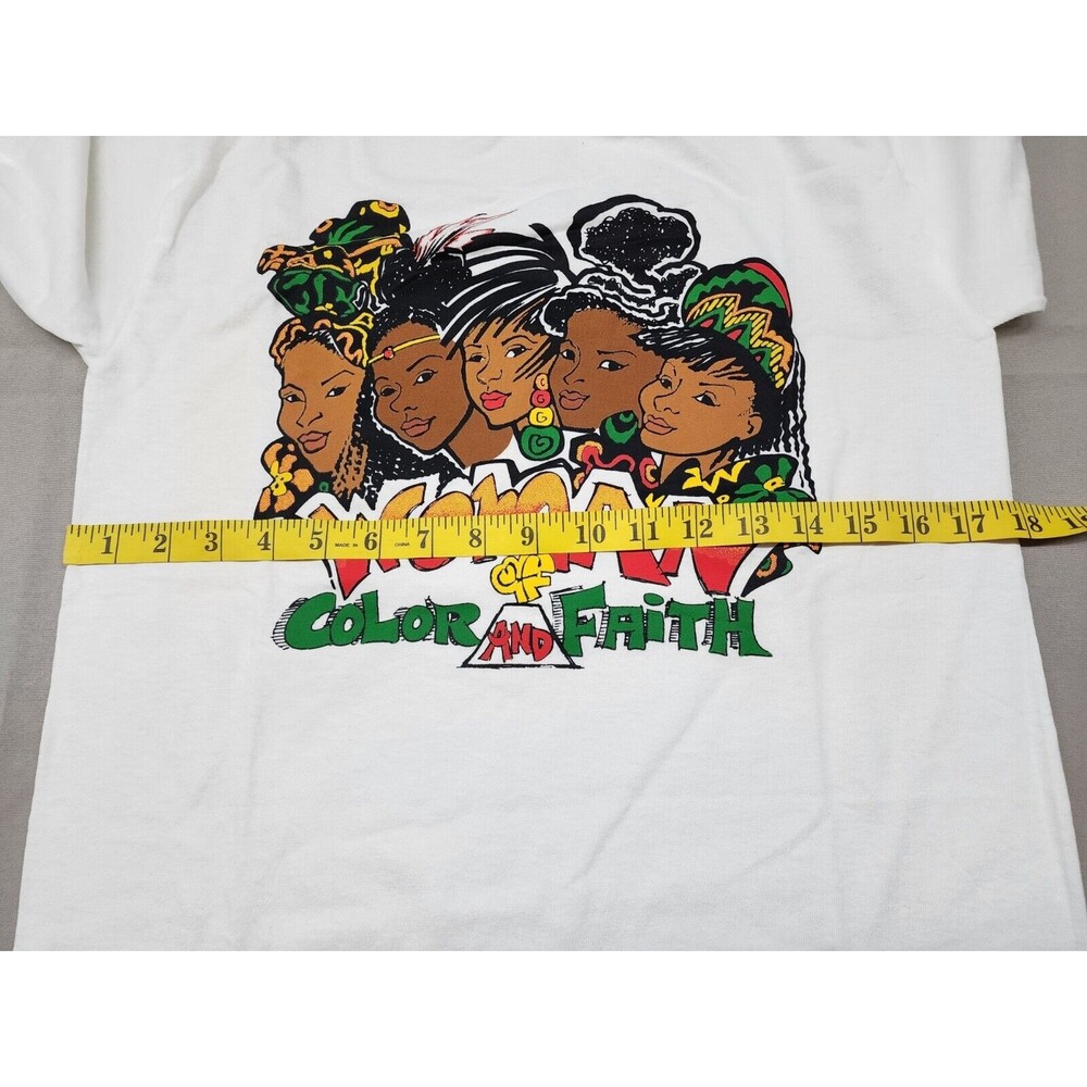 Hanes Women of Color and Faith Short Sleeve T Shirt Size S - Picture 6 of 6